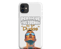 Funda para iPhone® Persigue tus sueños - Blanco snap-case-for-iphone-glossy-iphone-11-front-685289c7c9eba.jpg