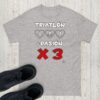 Camiseta hombre Triatlón Pasión por tres - Imagen 3