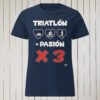 Camiseta mujer Triatlón Pasión por tres - Imagen 4