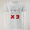 Camiseta mujer Triatlón Pasión por tres - Imagen 5