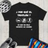 Camiseta divertida hombre triatleta Por qué el triatlón