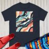 Camiseta pasión unisex Natación arte y colores - Imagen 2