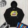 Sudadera motivación con capucha unisex Superhéroe del triatlón - Imagen 2