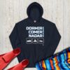 Sudadera con capucha unisex pasión Vida de Nadador - Imagen 4