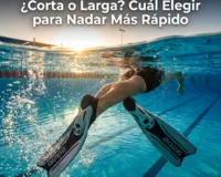 Aletas de Natación: ¿Corta o Larga? Cuál Elegir para Nadar Más Rápido TizbasHvqYi