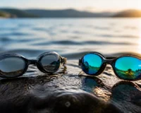 Gafas natación polarizadas o espejadas en aguas abiertas según las condiciones de luz f1N3U6ncnWK